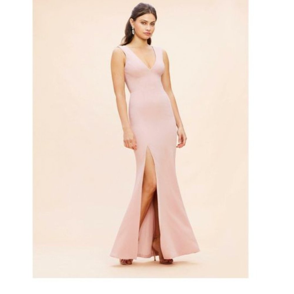 Dress the Population Sandra Gown - Pink